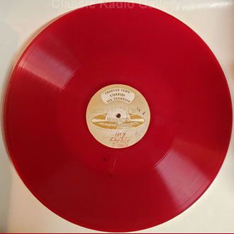 Frontier Town red vinyl radio 16